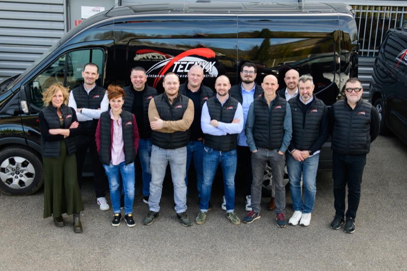 Equipe Tecnyx maintenance industrielle Vourles
